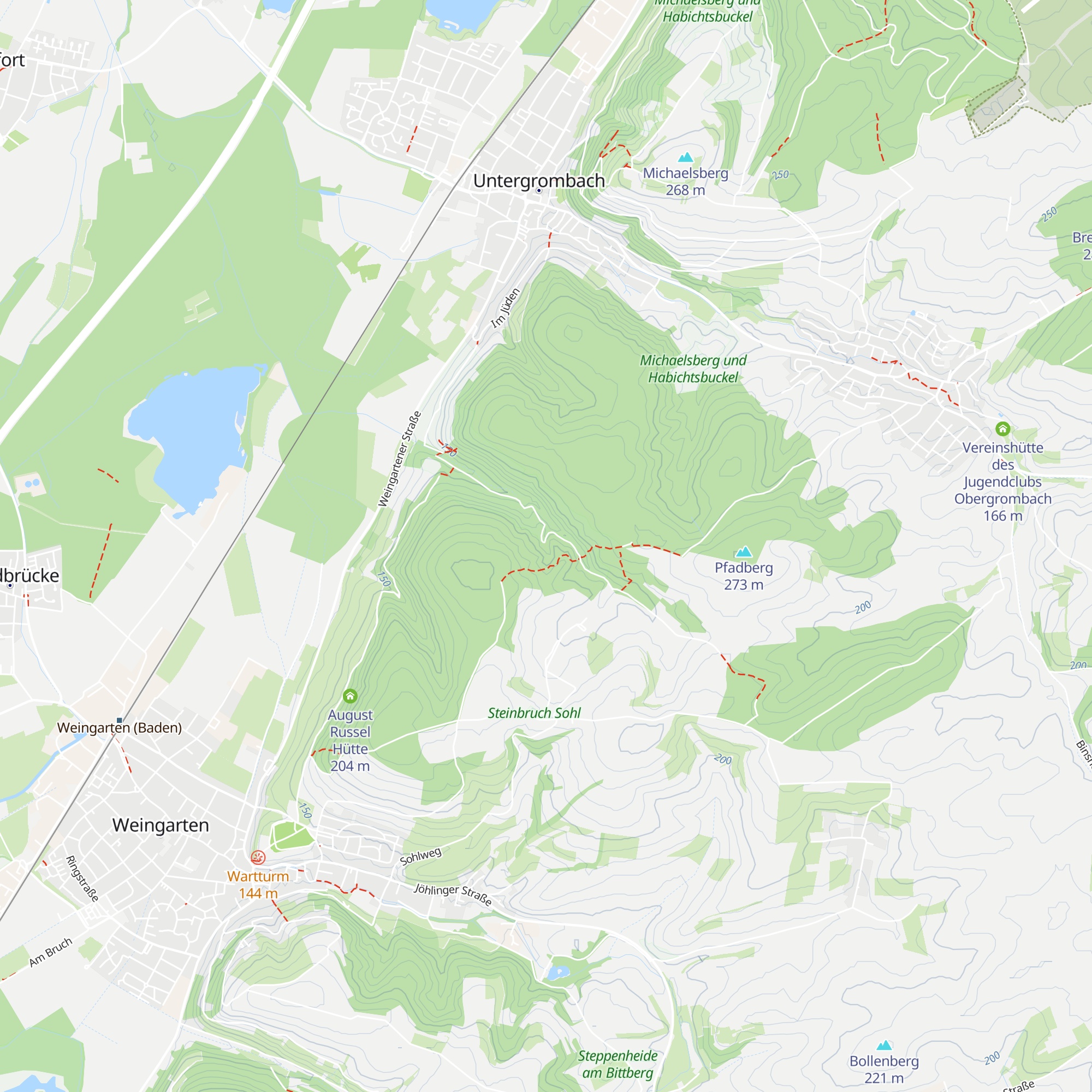 Hansädeles Loch Hütte map