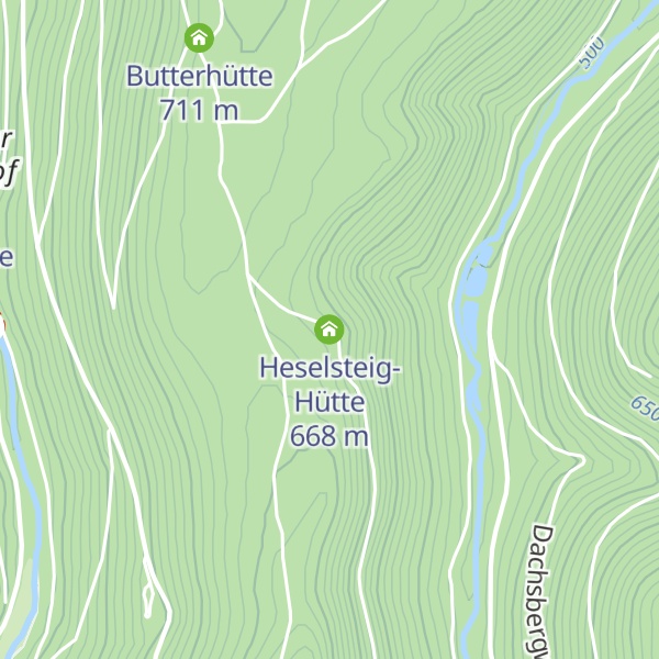 Map of Heselsteig-Hütte