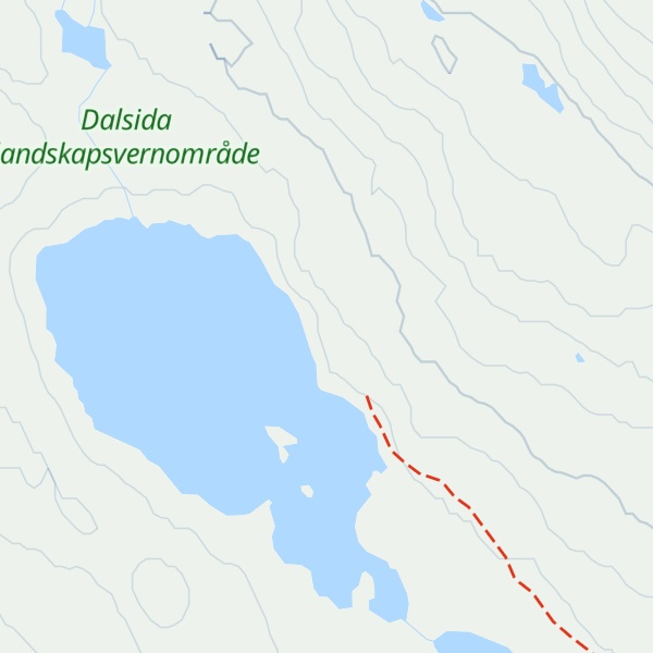 Map of Vangstjønnbua