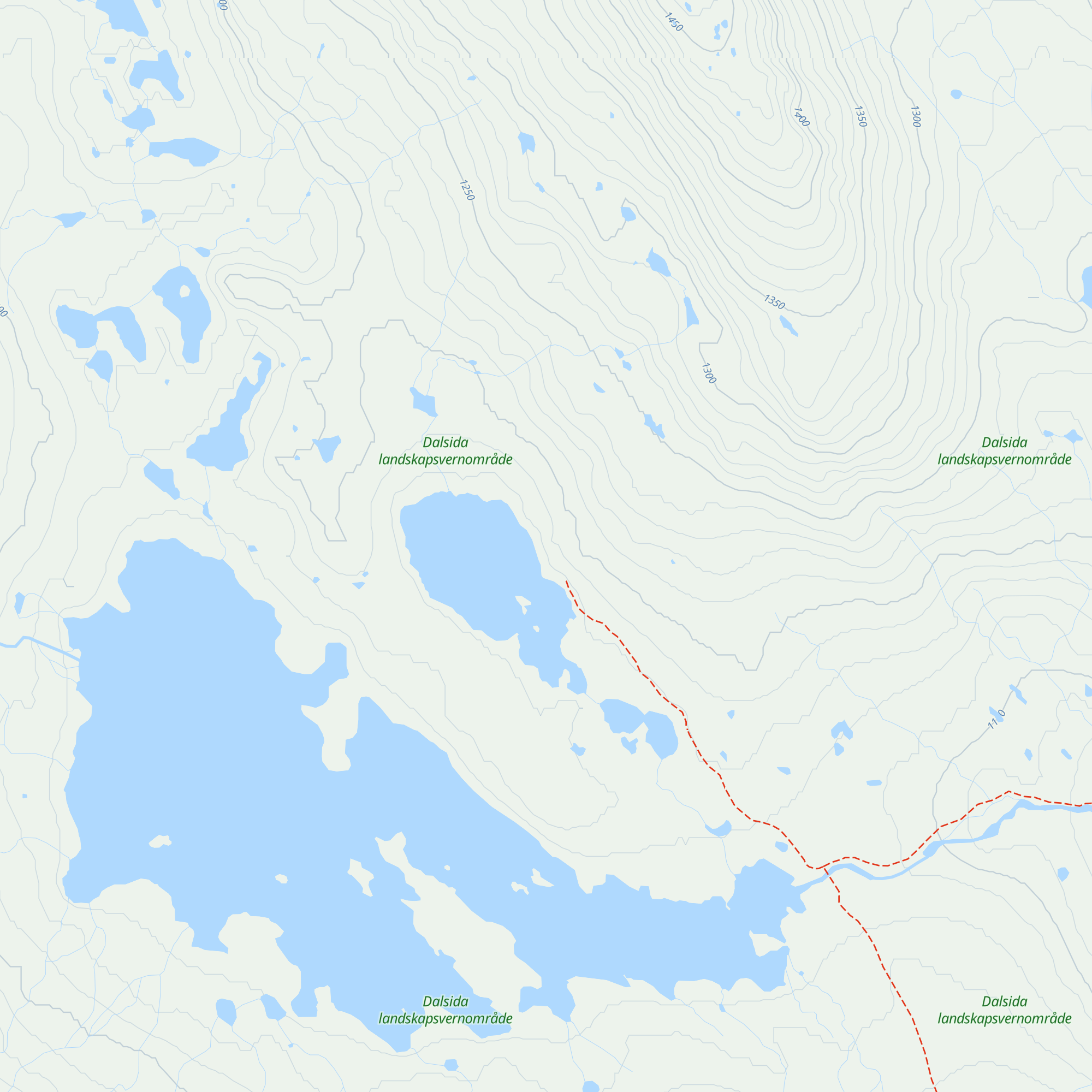 Vangstjønnbua map