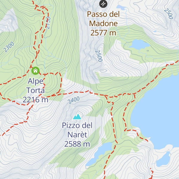 Map of Rifugio