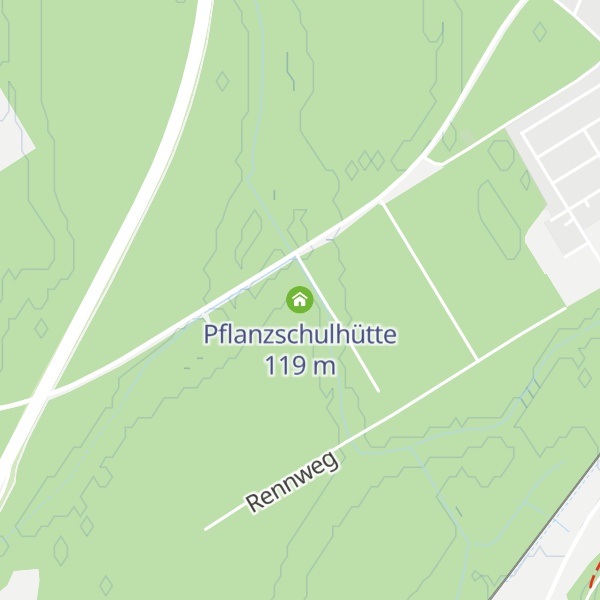 Map of Pflanzschulhütte