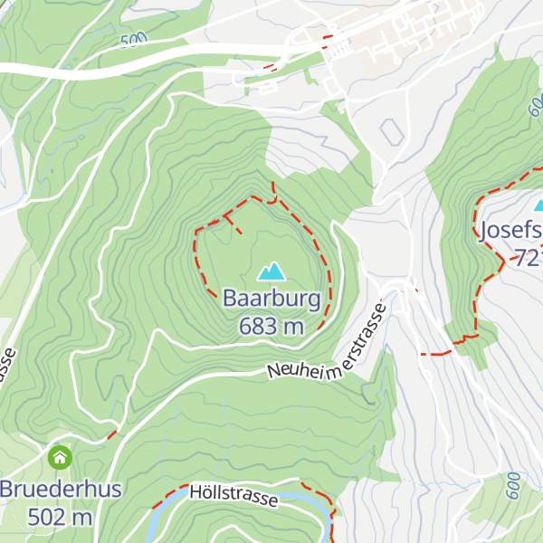 Map of Baarburg
