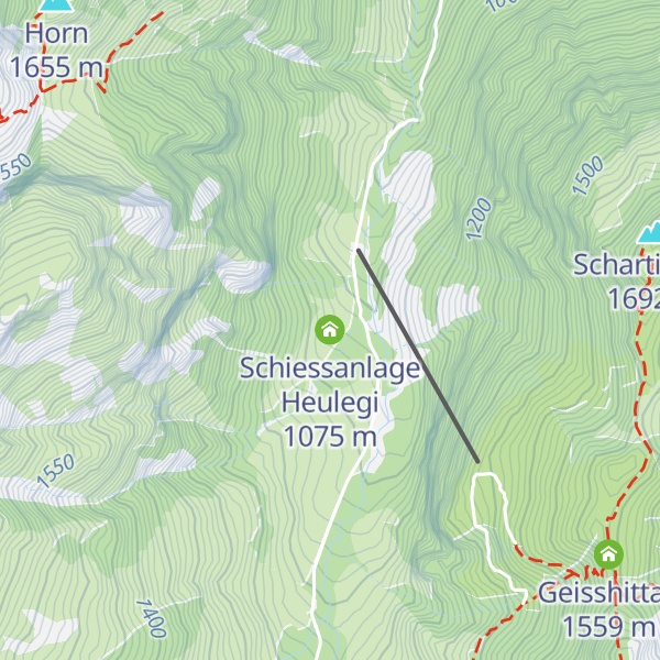 Map of Schiessanlage Heulegi