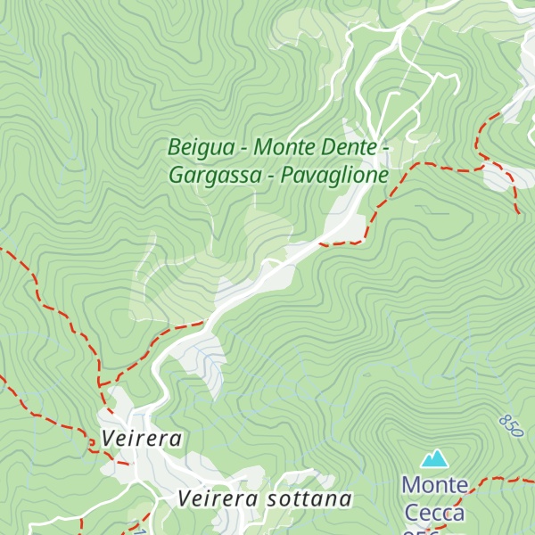 Map of Rifugio Albergo Monte Cucco
