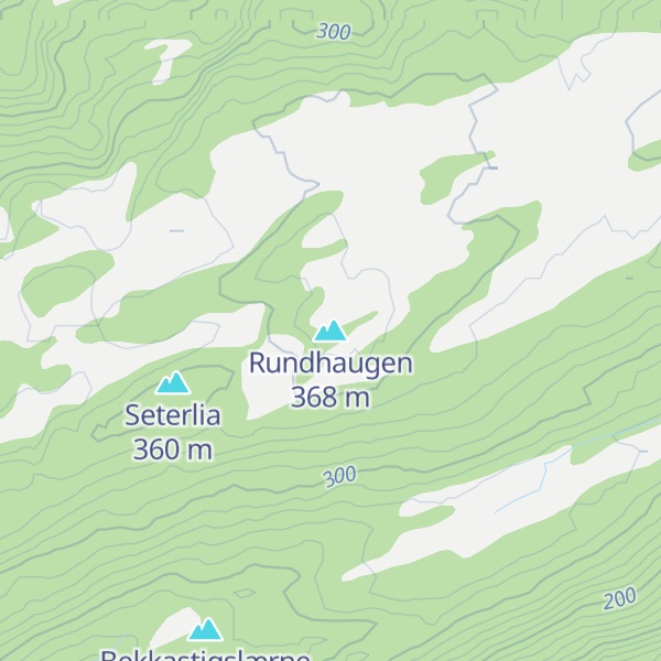 Map of Rundhaugen