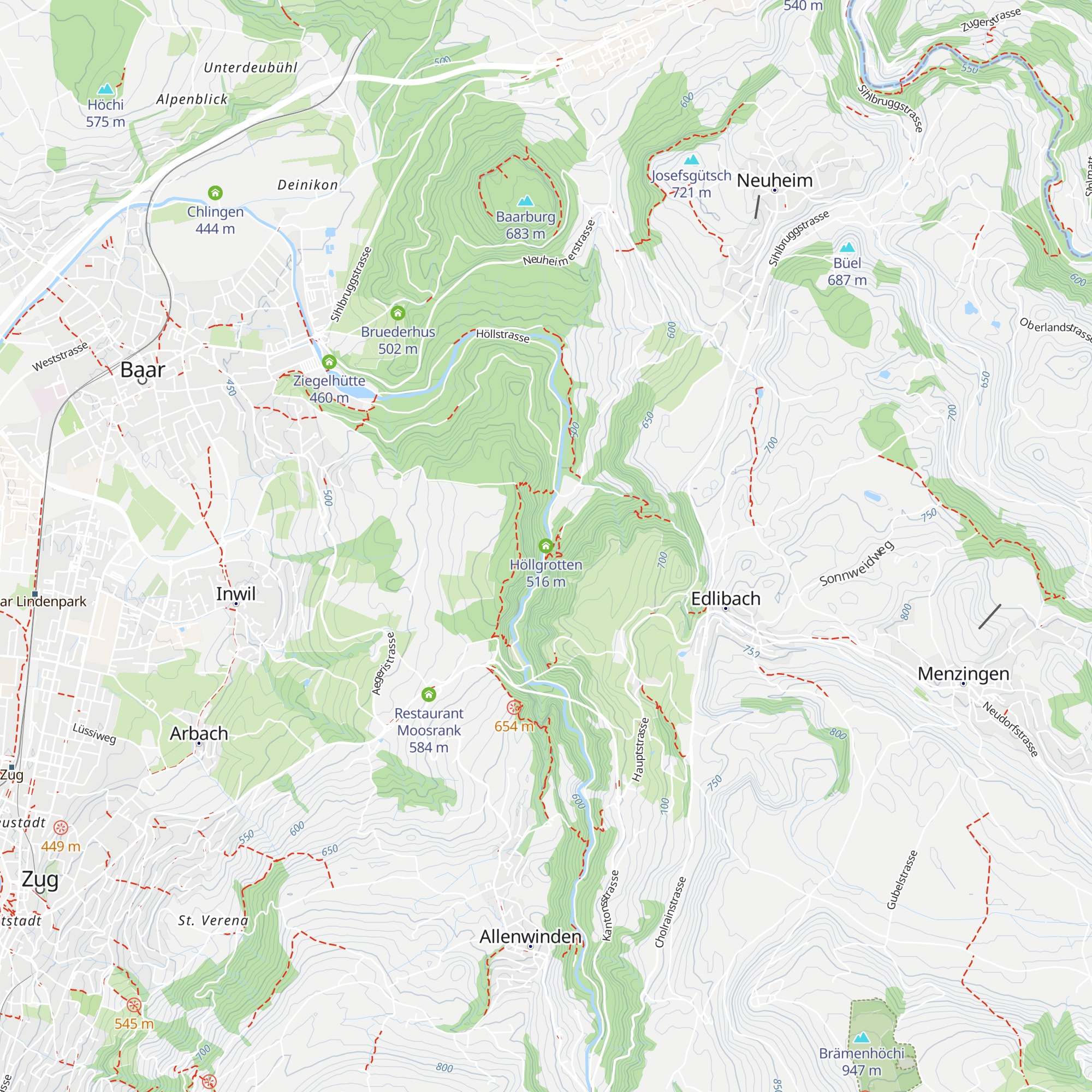 Höllgrotten map