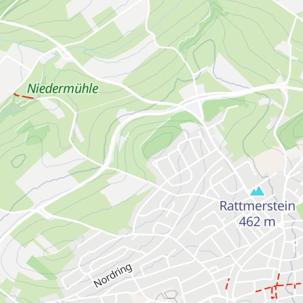 Map of Ratmerstein