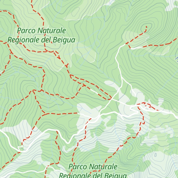 Map of Croce del Beigua