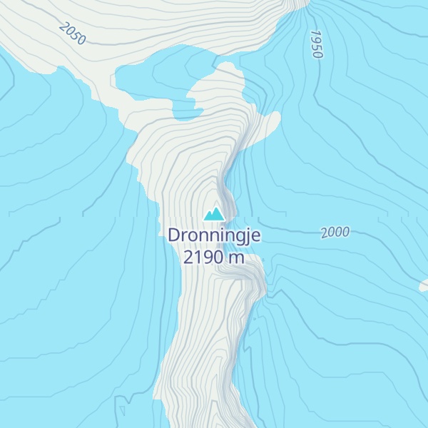 Map of Dronningje