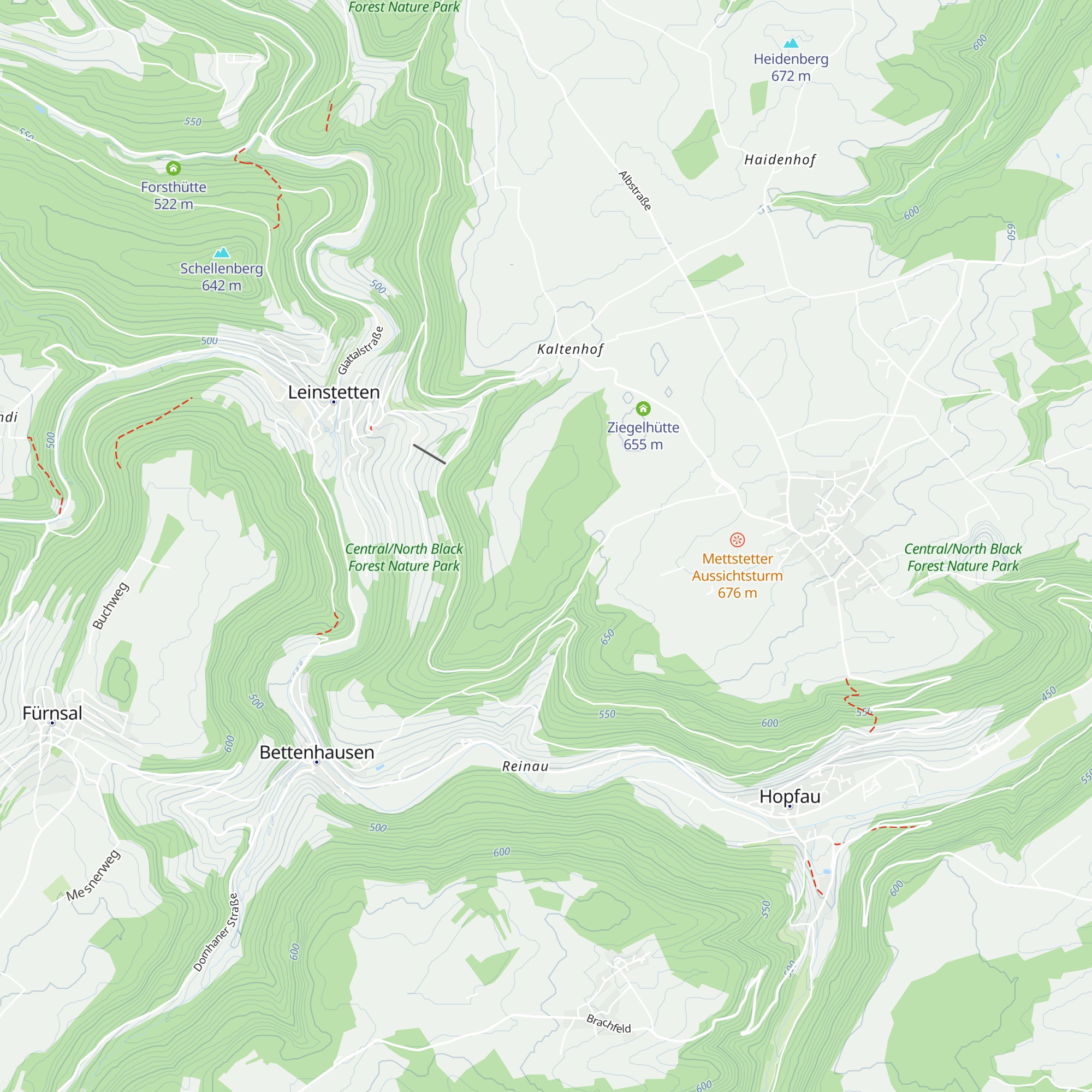 Hardt-Hütte map