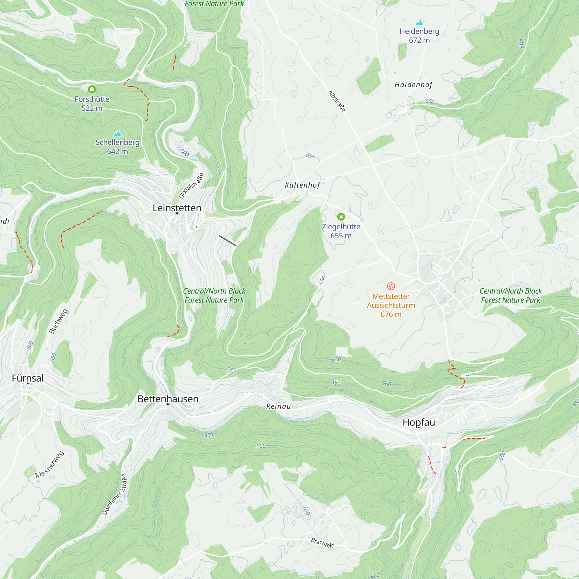 Hardt-Hütte map