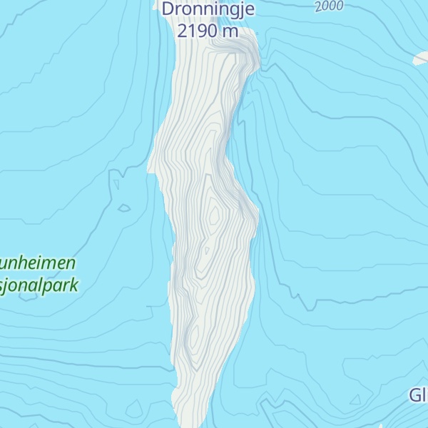 Map of Trollsteineggje