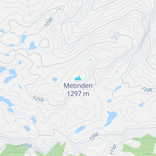Map of Metinden
