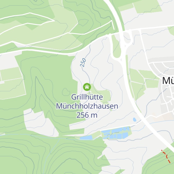 Map of Grillhütte Münchholzhausen