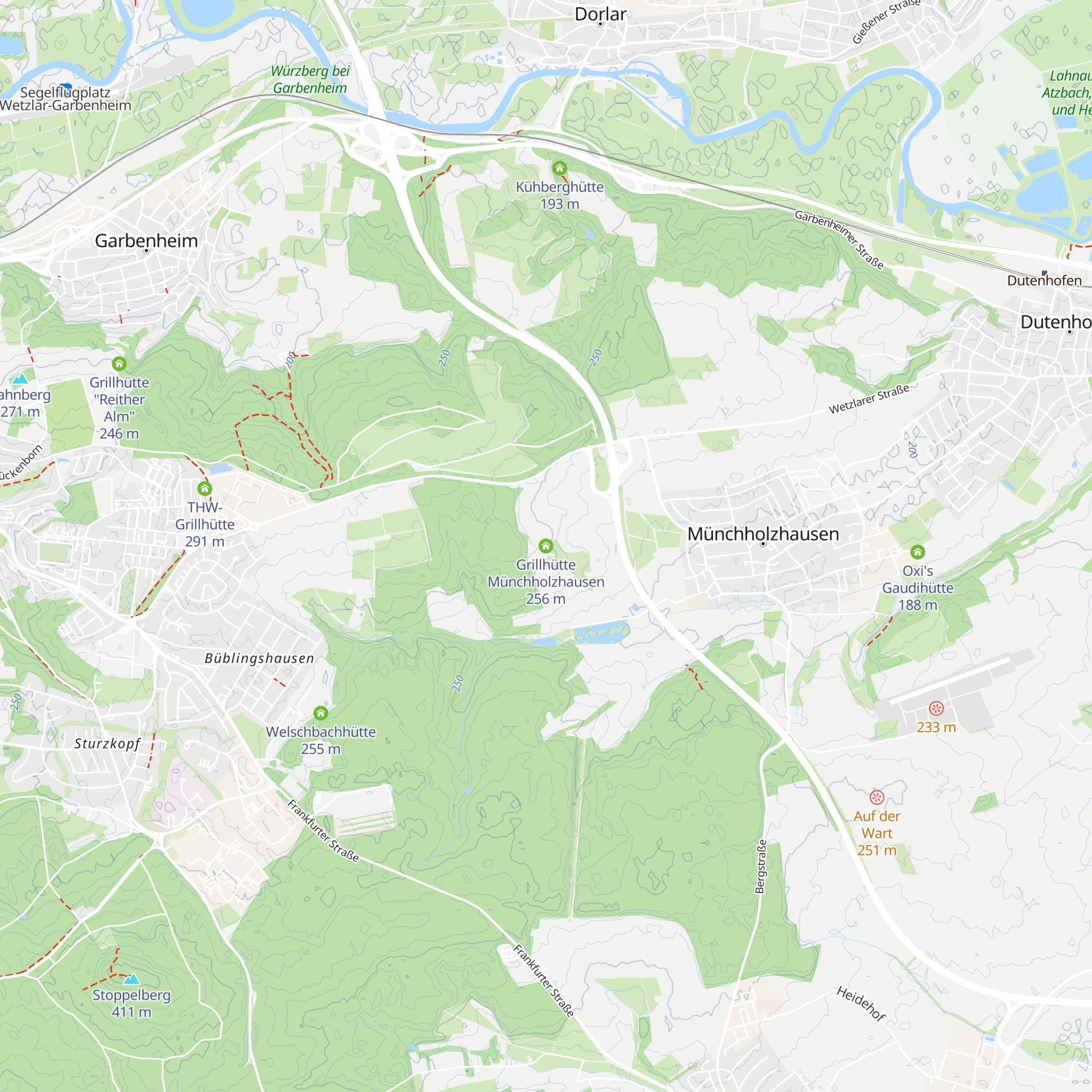 Grillhütte Münchholzhausen map