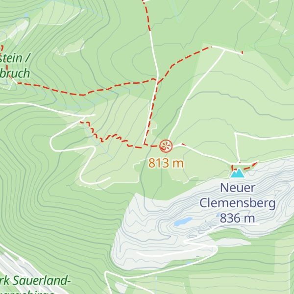Map of Hochheide Hütte