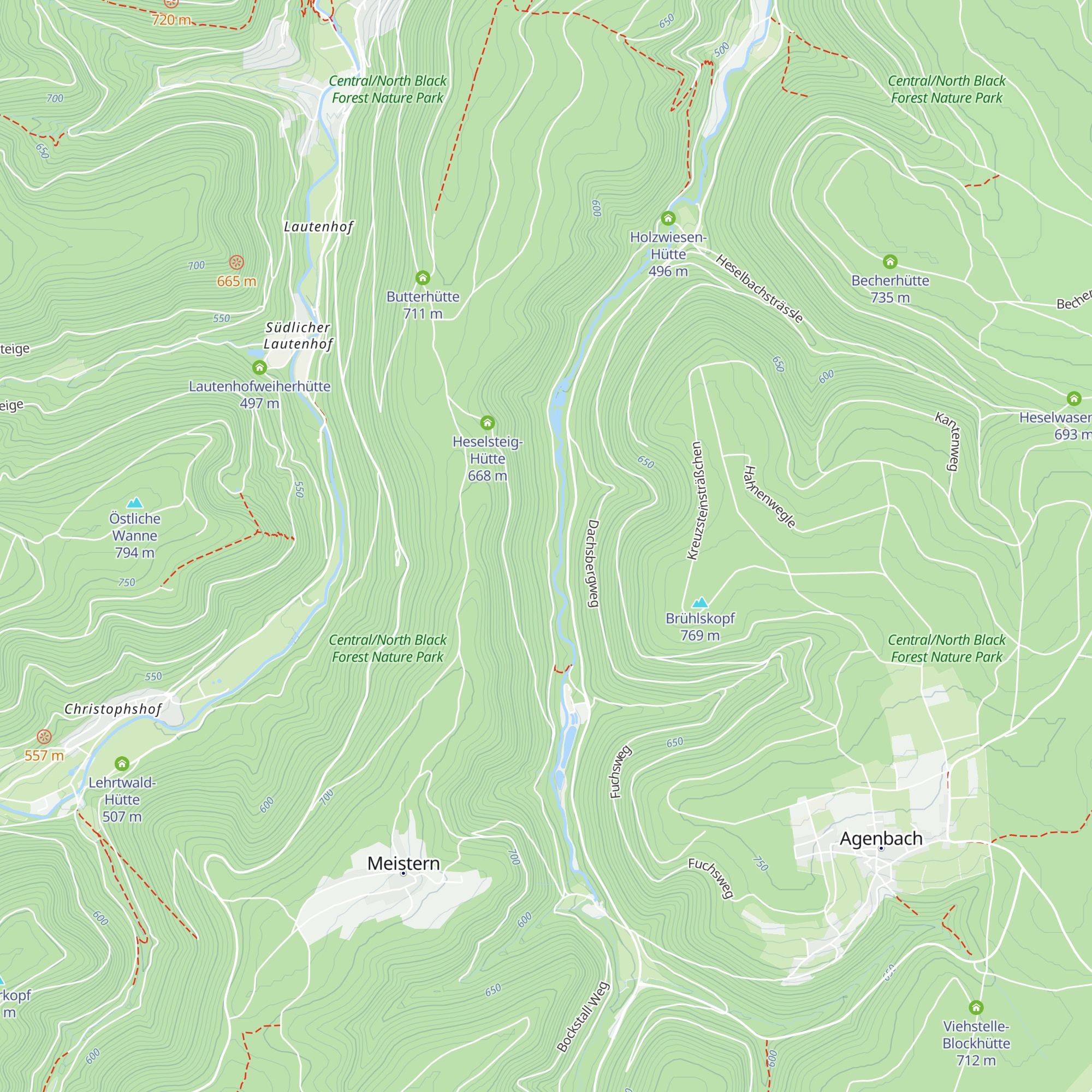 Fischerhütte (Eisenhäusle) map