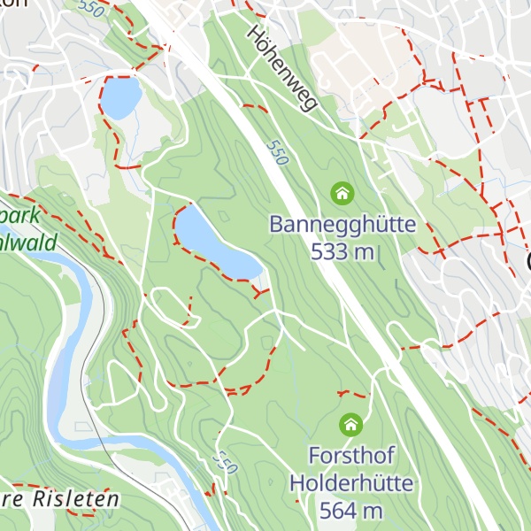 Map of Fischereiverein Thalwil