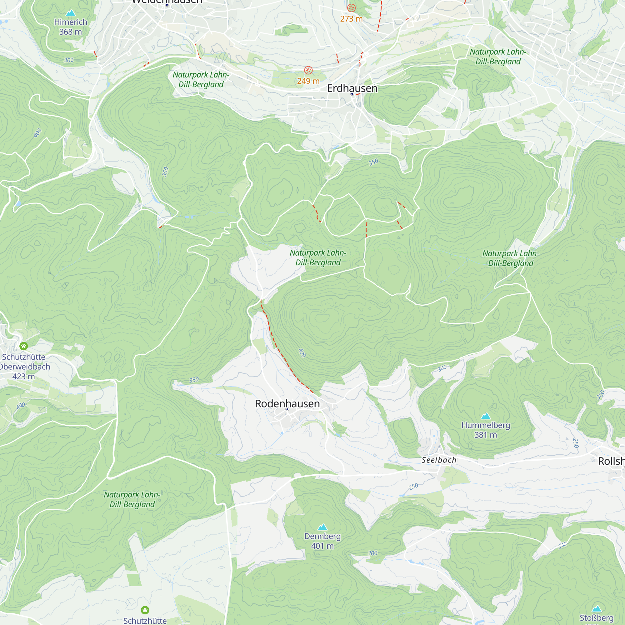 Runkel Hütte map