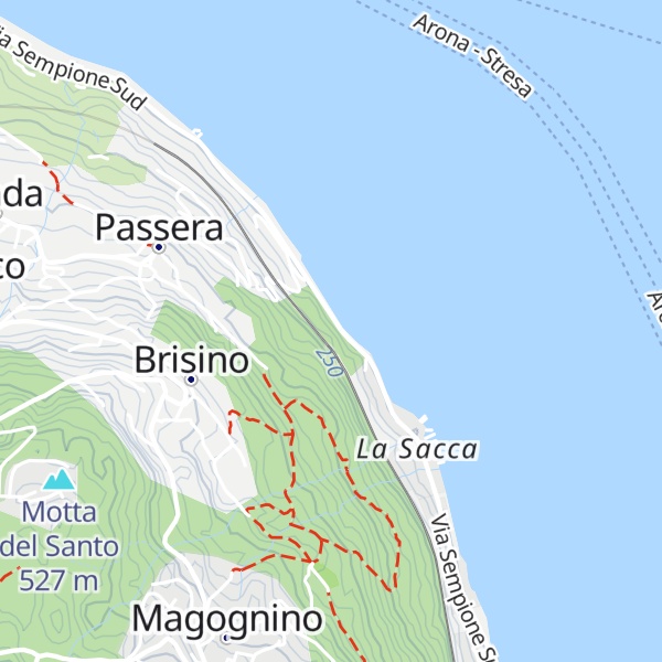 Map of Villa La Sacca