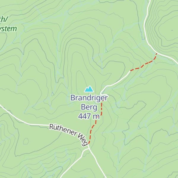 Map of Brandriger Berg