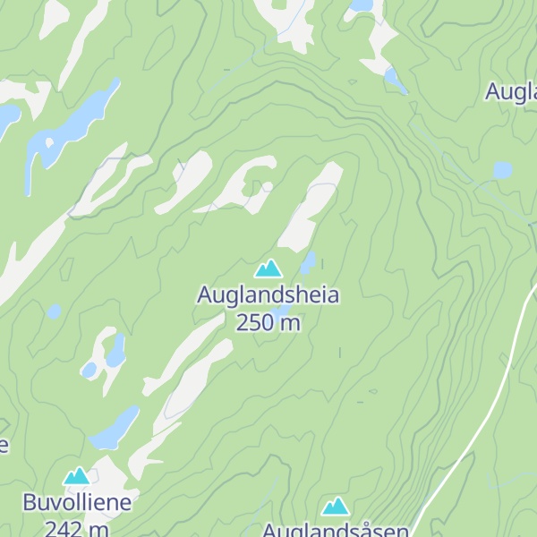 Map of Auglandsheia