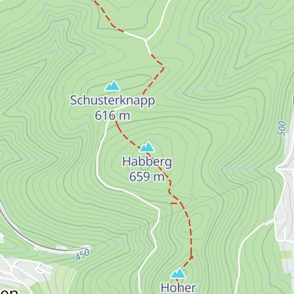 Map of Habberg