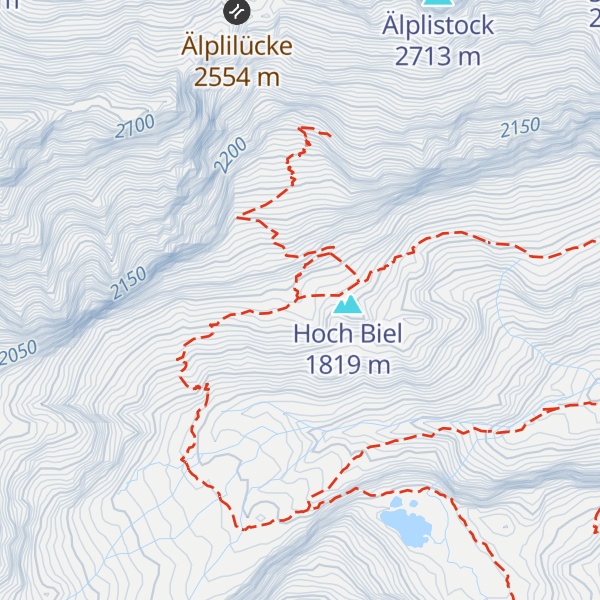 Map of Hoch Biel