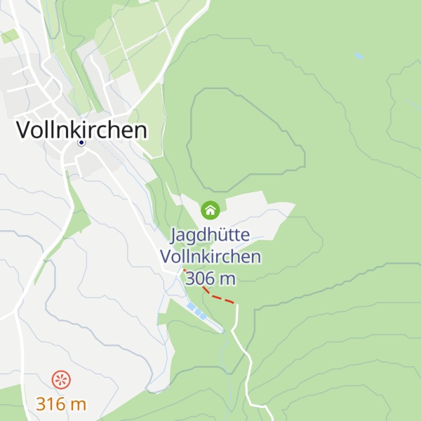 Map of Jagdhütte Vollnkirchen