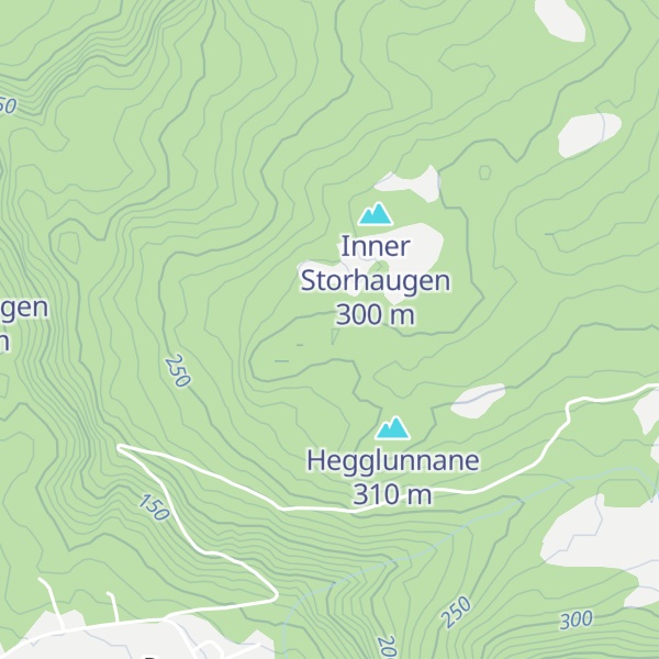 Map of Storhaugen