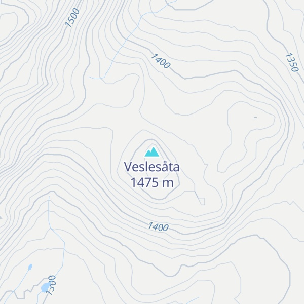 Map of Veslesåta