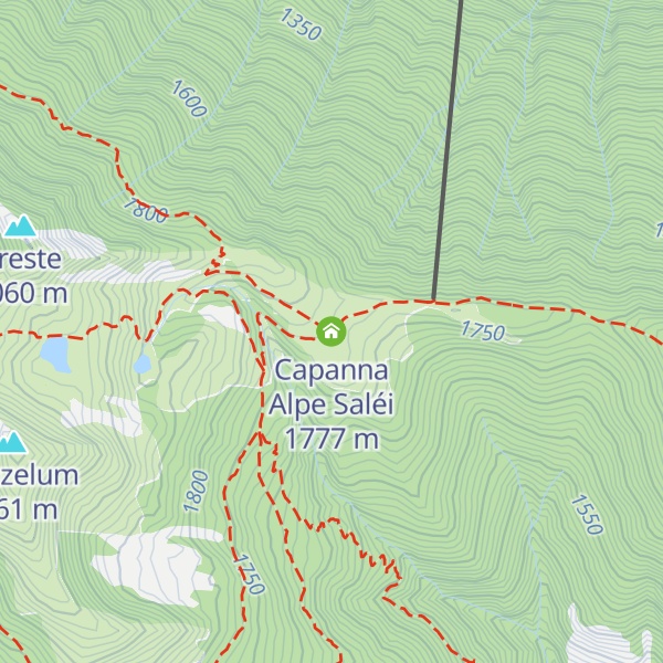 Map of Capanna Alpe Saléi