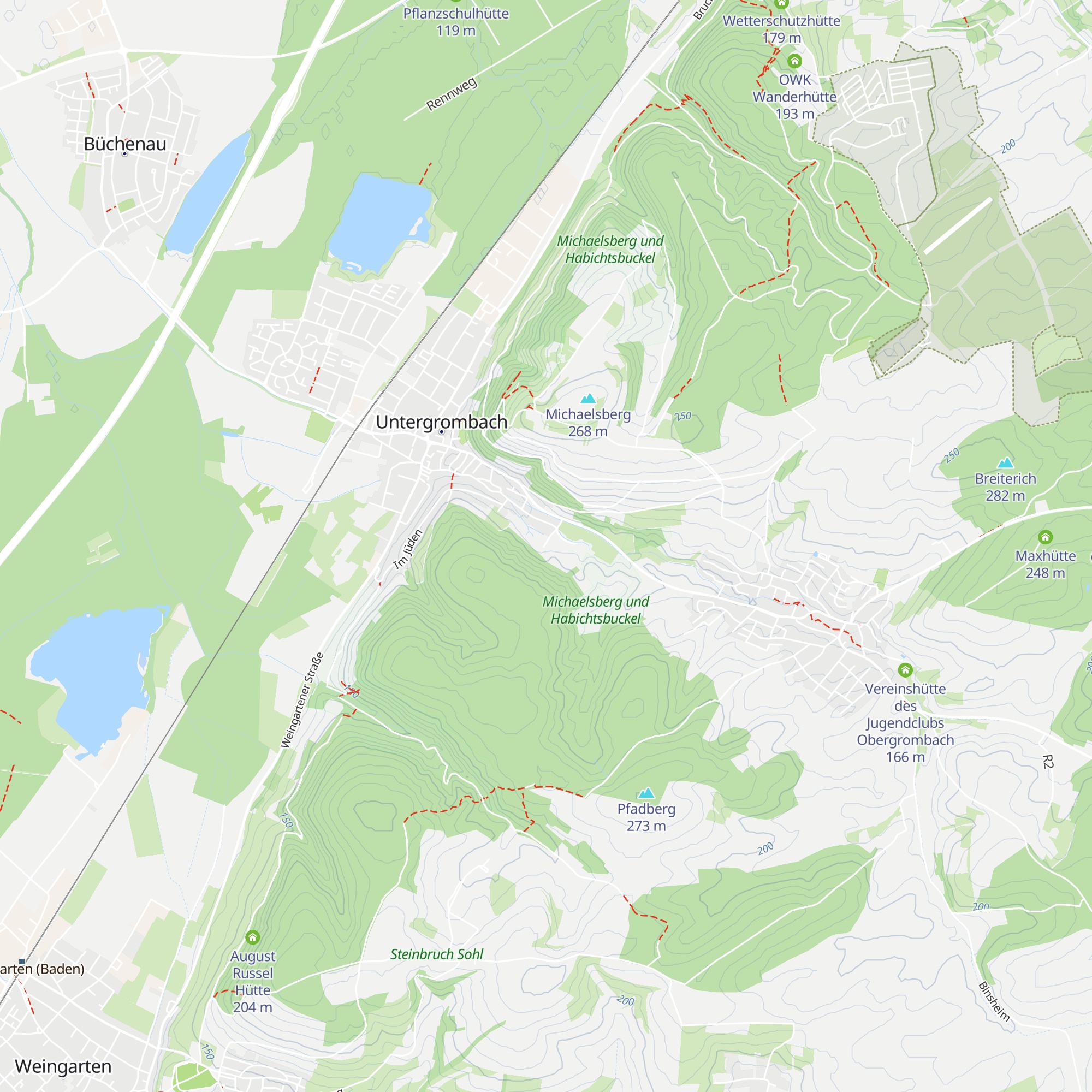 Hundehütte-Schnitzelstube map