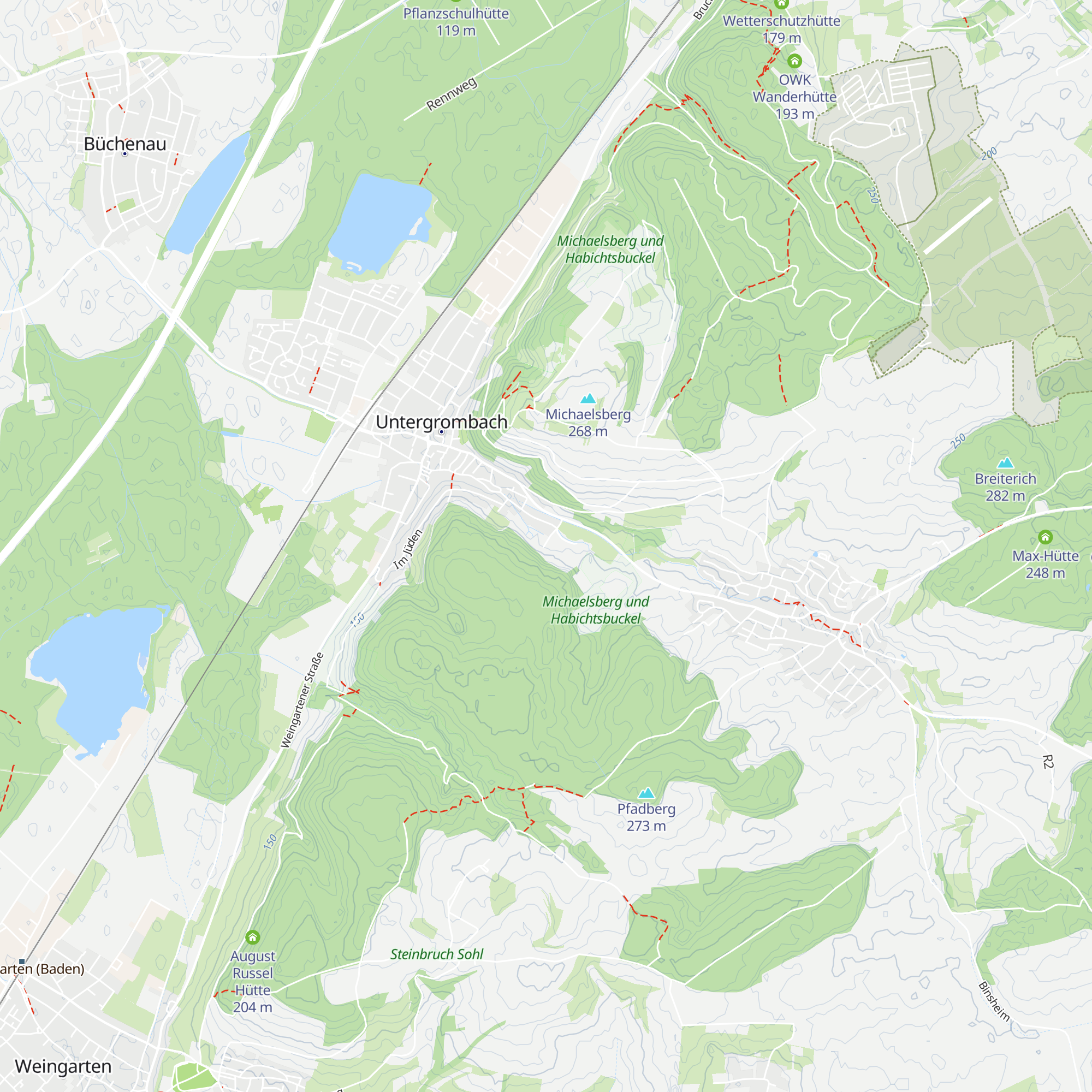 Hundehütte-Schnitzelstube map