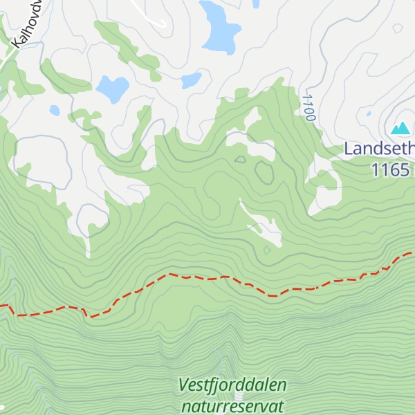 Map of Finbergnuten