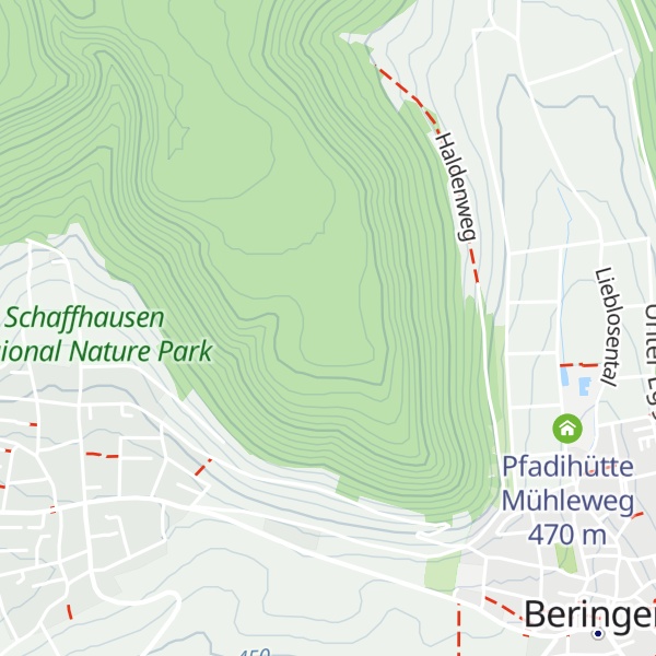 Map of Biberich