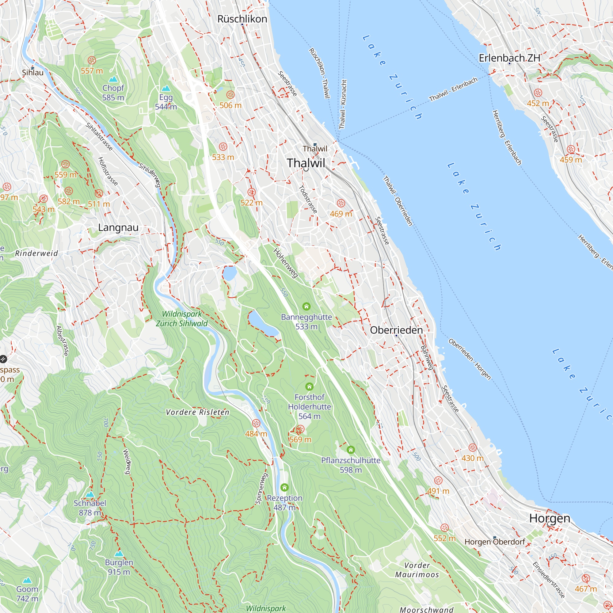 Bannegghütte map