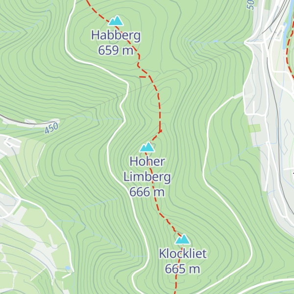 Map of Hoher Limberg
