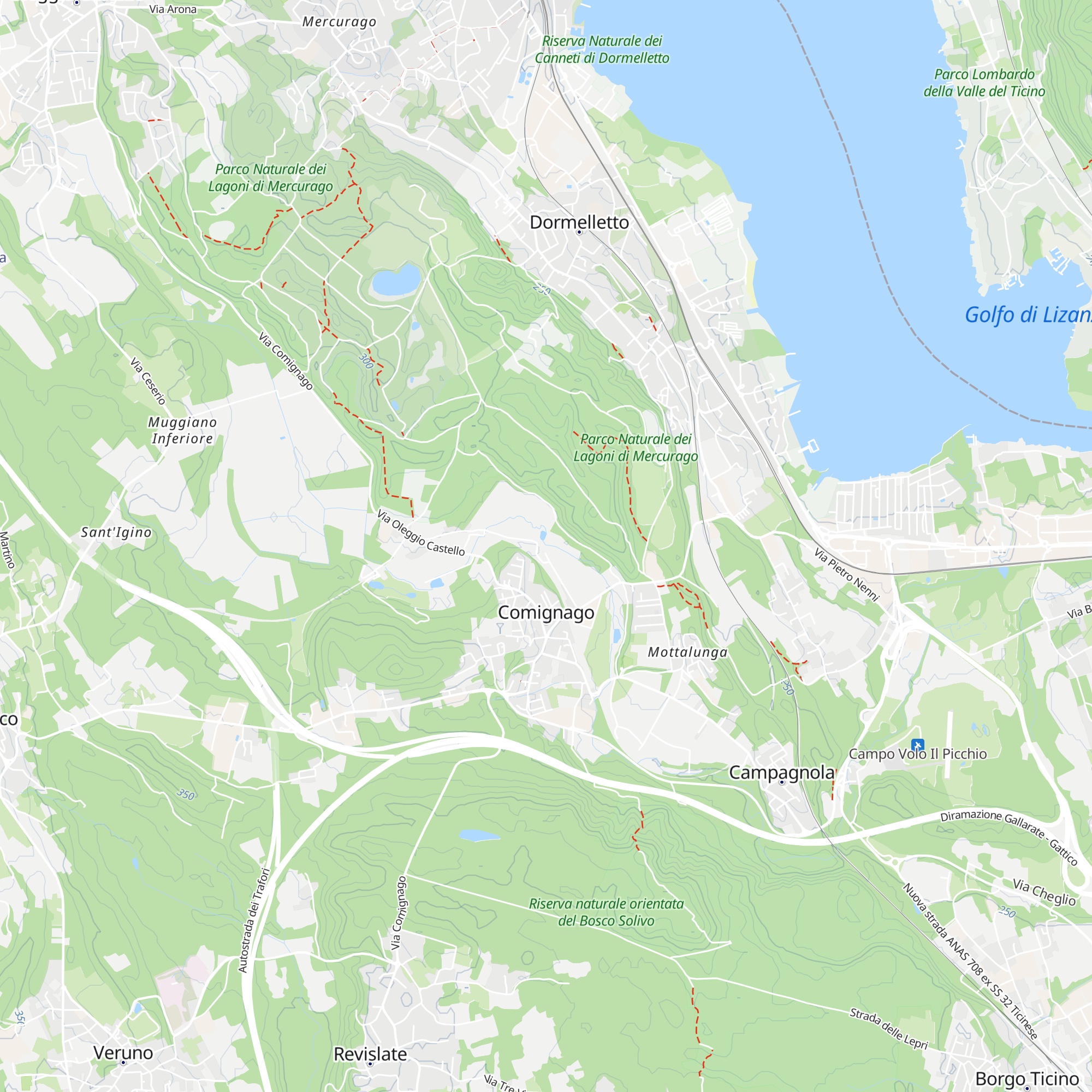 Molino del Vaglio map