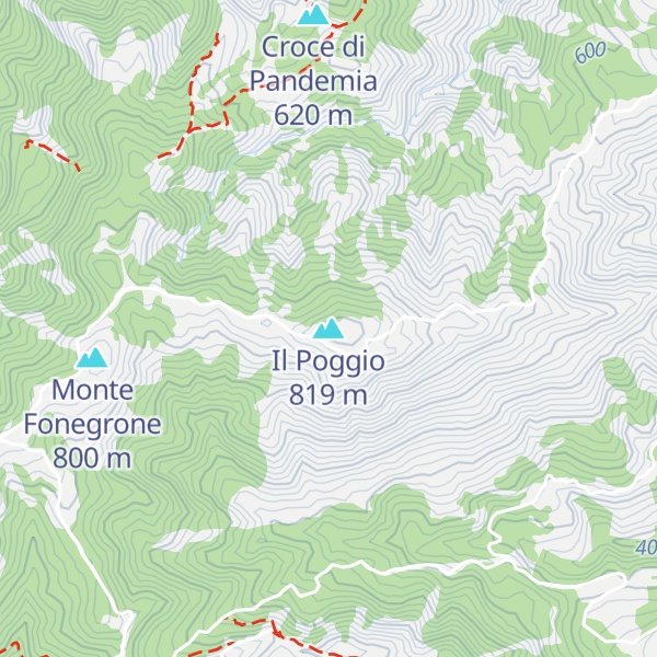 Map of Il Poggio