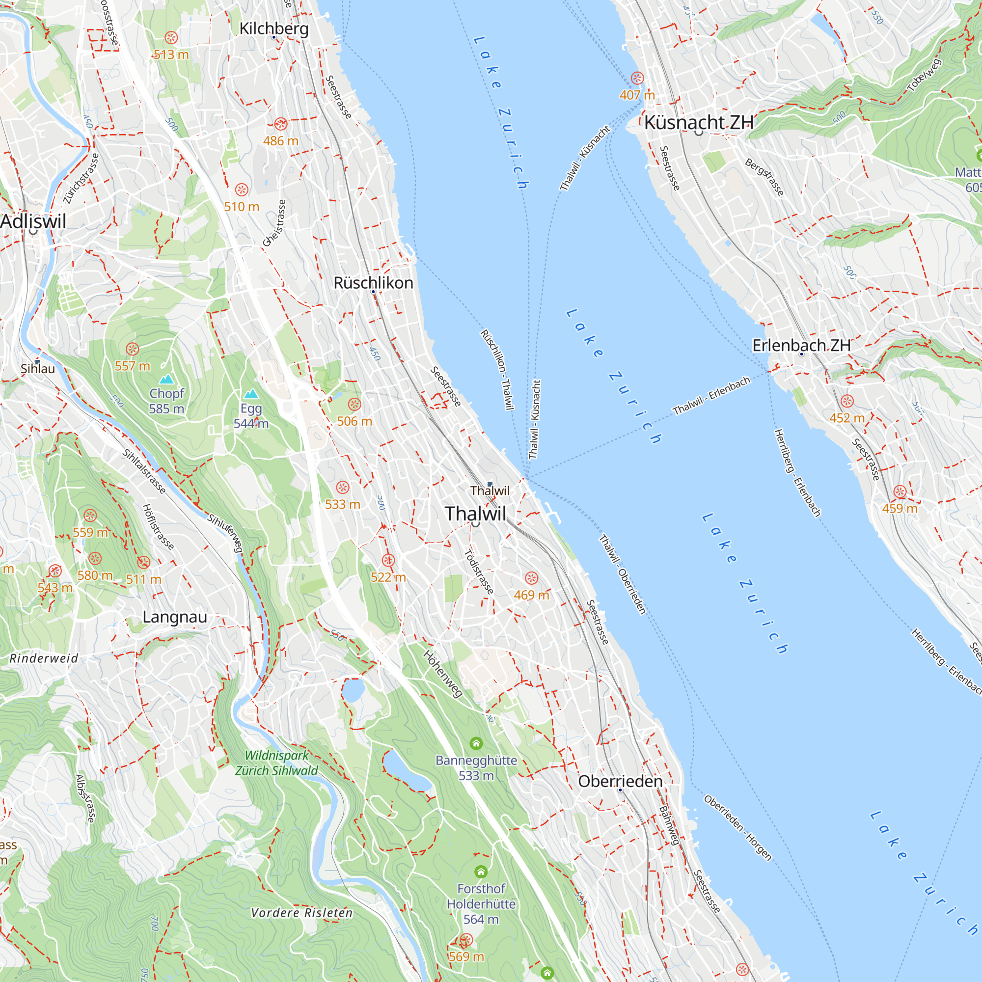 SBB-Reisezentrum map