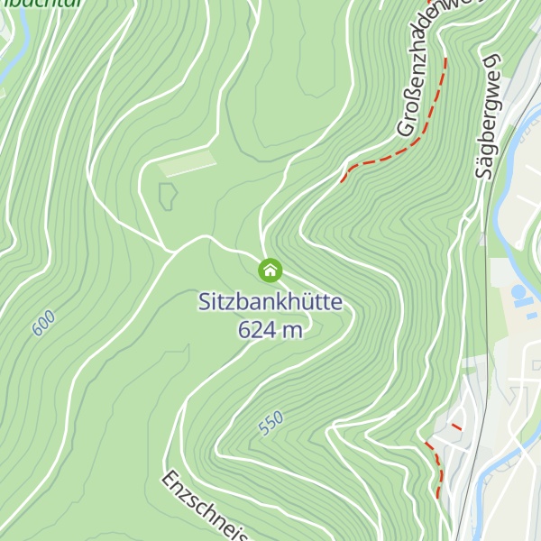 Map of Sitzbankhütte