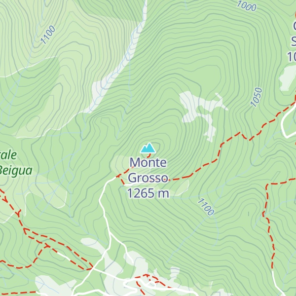 Map of Monte Grosso