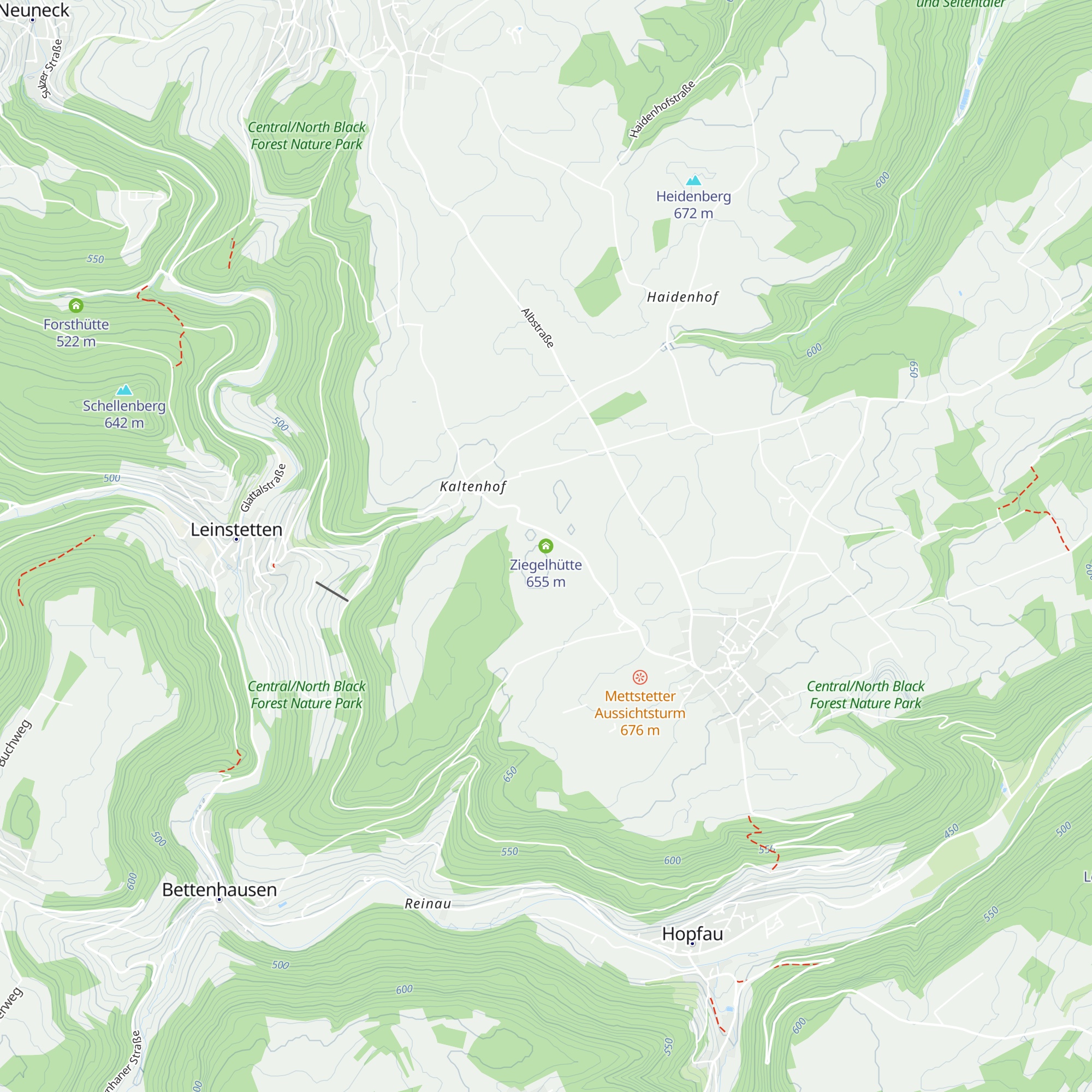 Ziegelhütte map