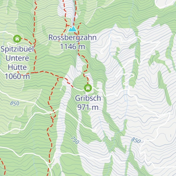 Map of Gribsch