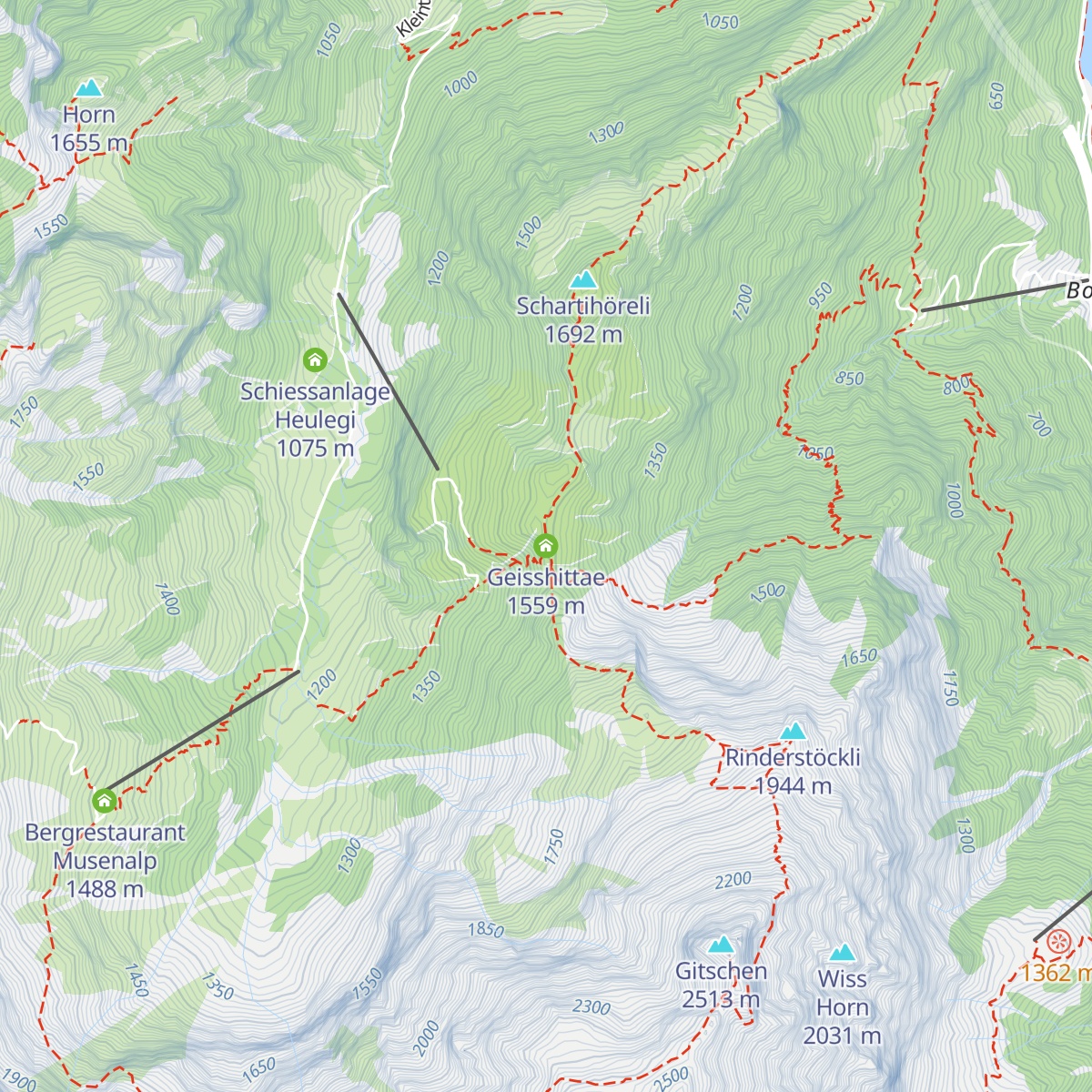 Geisshittae map