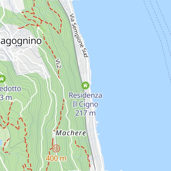 Map of Residenza Il Cigno