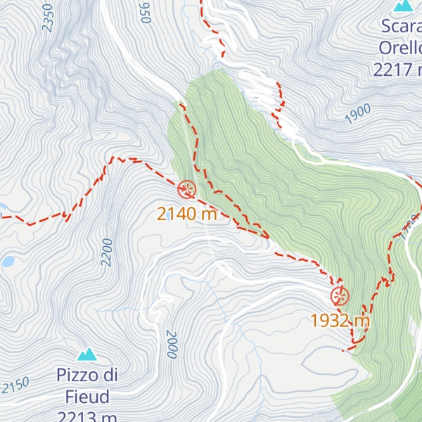 Map of Blockhaus Fieudo