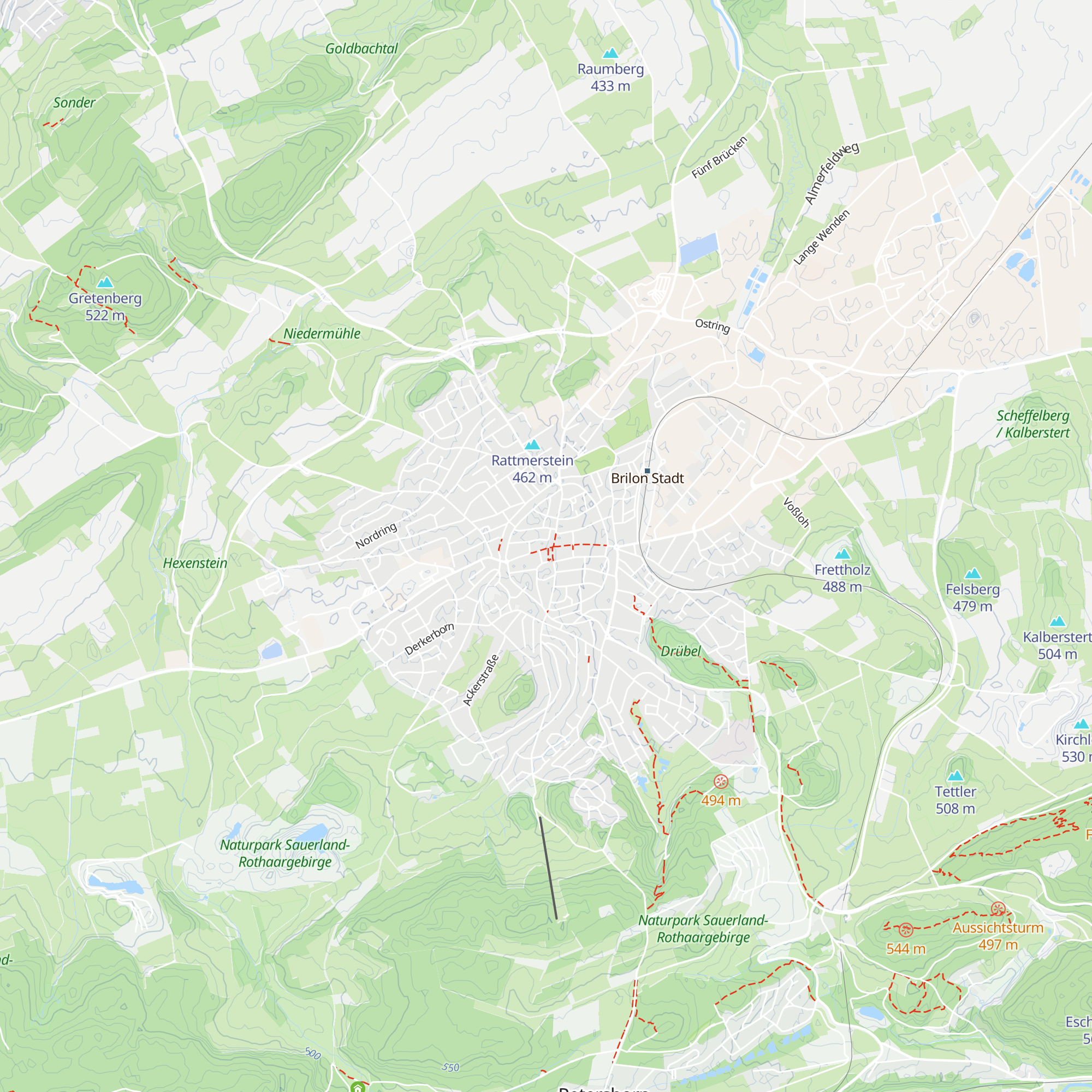 Brilon Wirtschaft und Tourismus GmbH map